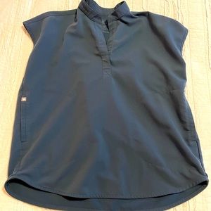 Figs Dark Harbor XXS Rafaela Scrub Top